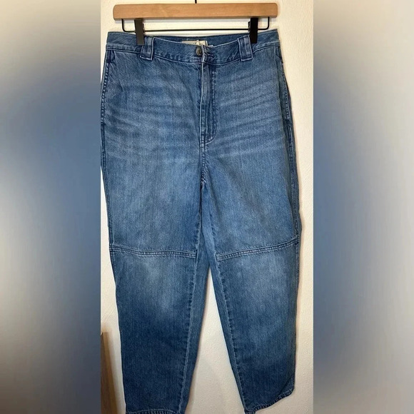 Madewell high rise tapered jeans in ventnor wash - Picture 3 of 7